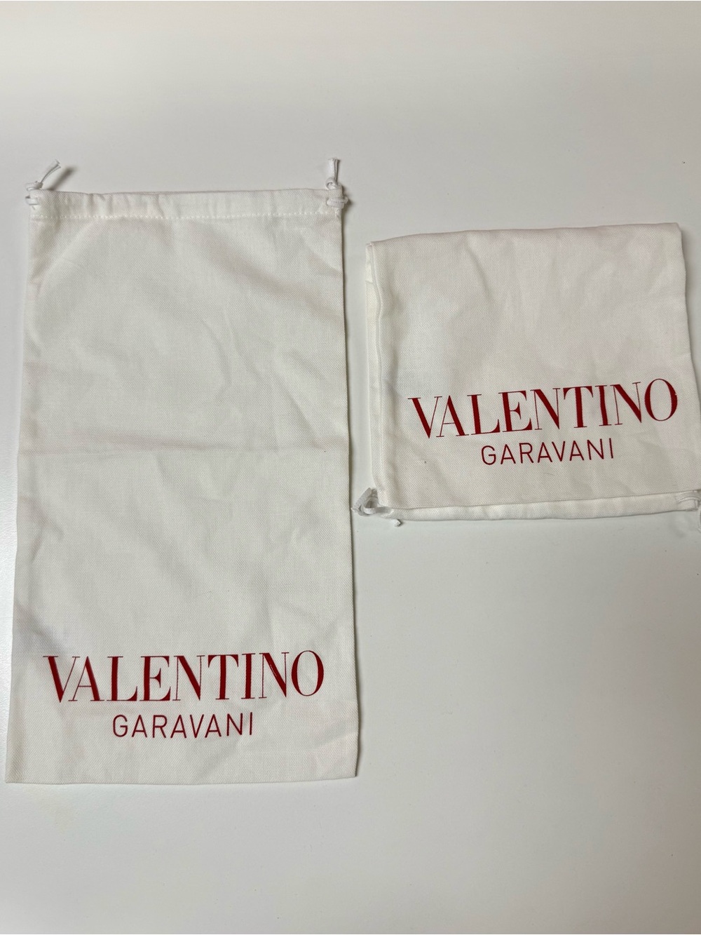 VALENTINO GARAVANI White Dust Bag